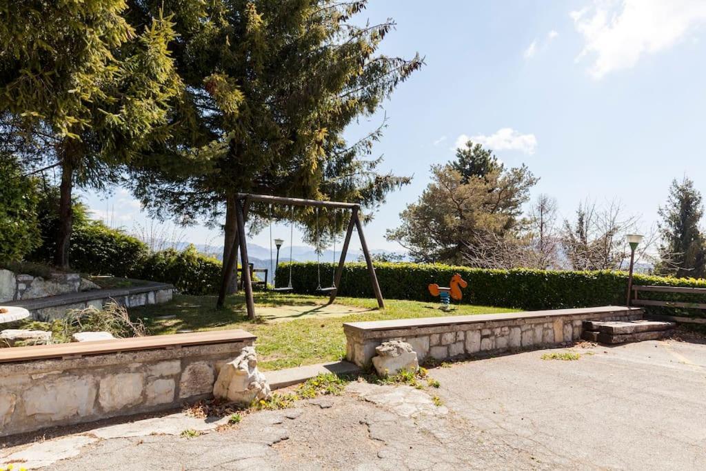 Апартаменты Panorama 1200, In The Heart Of The San Fermo Hills Adrara San Rocco Экстерьер фото